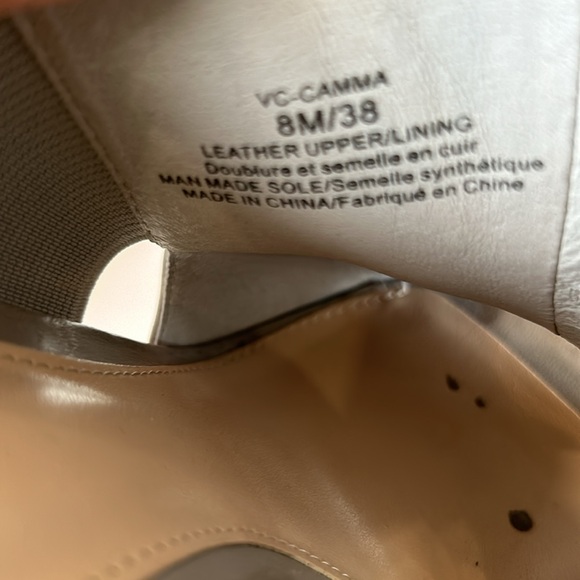 Vince Camuto open toe, sling back heels - Picture 5 of 9